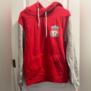 Liverpool Red and Gray Sweatshirt